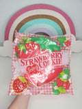 Strawberry Big Icing Cookie