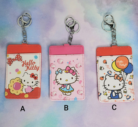 Hello Kitty Card Holders/Keychain