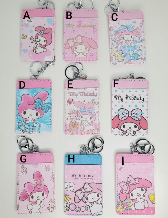 My Melody Card Holders/Keychain