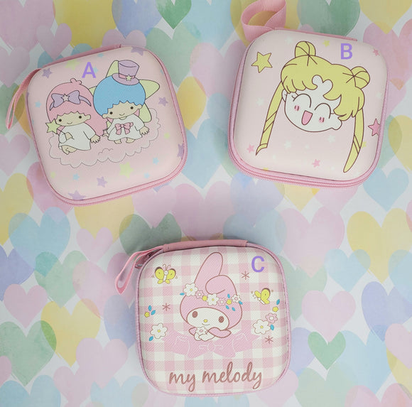 Kawaii Earphone Organizer Case/Bag/Box