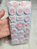 My Melody + Little Twin Stars Kawaii Stickers