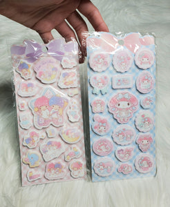 My Melody + Little Twin Stars Kawaii Stickers