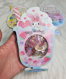 Pompompurin, Little Twin Stars, & My Melody Kawaii Stickers