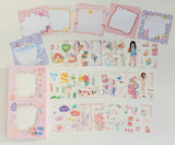 Kawaii Sticker Sheets & Notepad Sheets