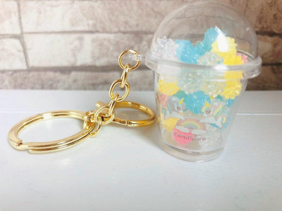 Candicorn Cup Keychain