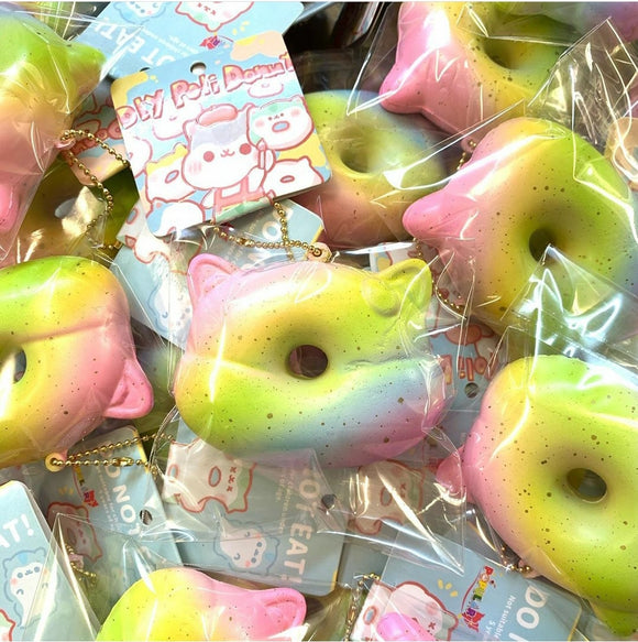 Rainbow Poli Donut