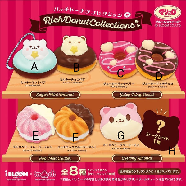 Ibloom Rich Donut Collection – mermaid squish