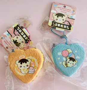 Yummiibear Baby Heart Biscuit Cookie Squishy