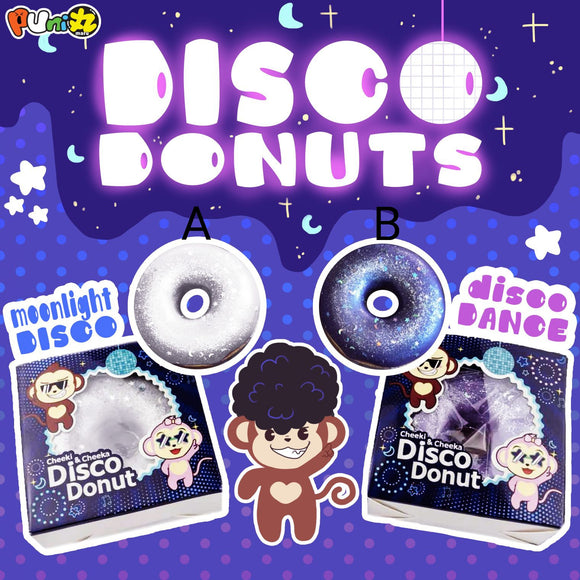 Disco Glitter Donuts