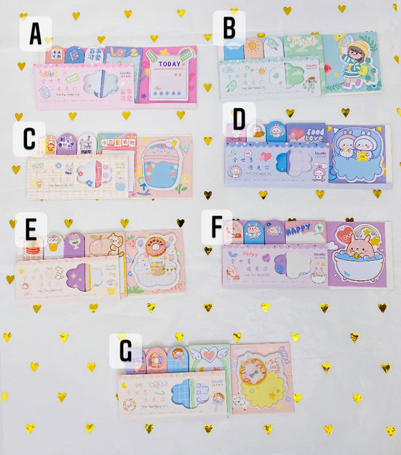 Kawaii Sticky Note pads