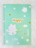 Kawaii Spiral Animal Notebook