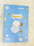 Kawaii Spiral Animal Notebook