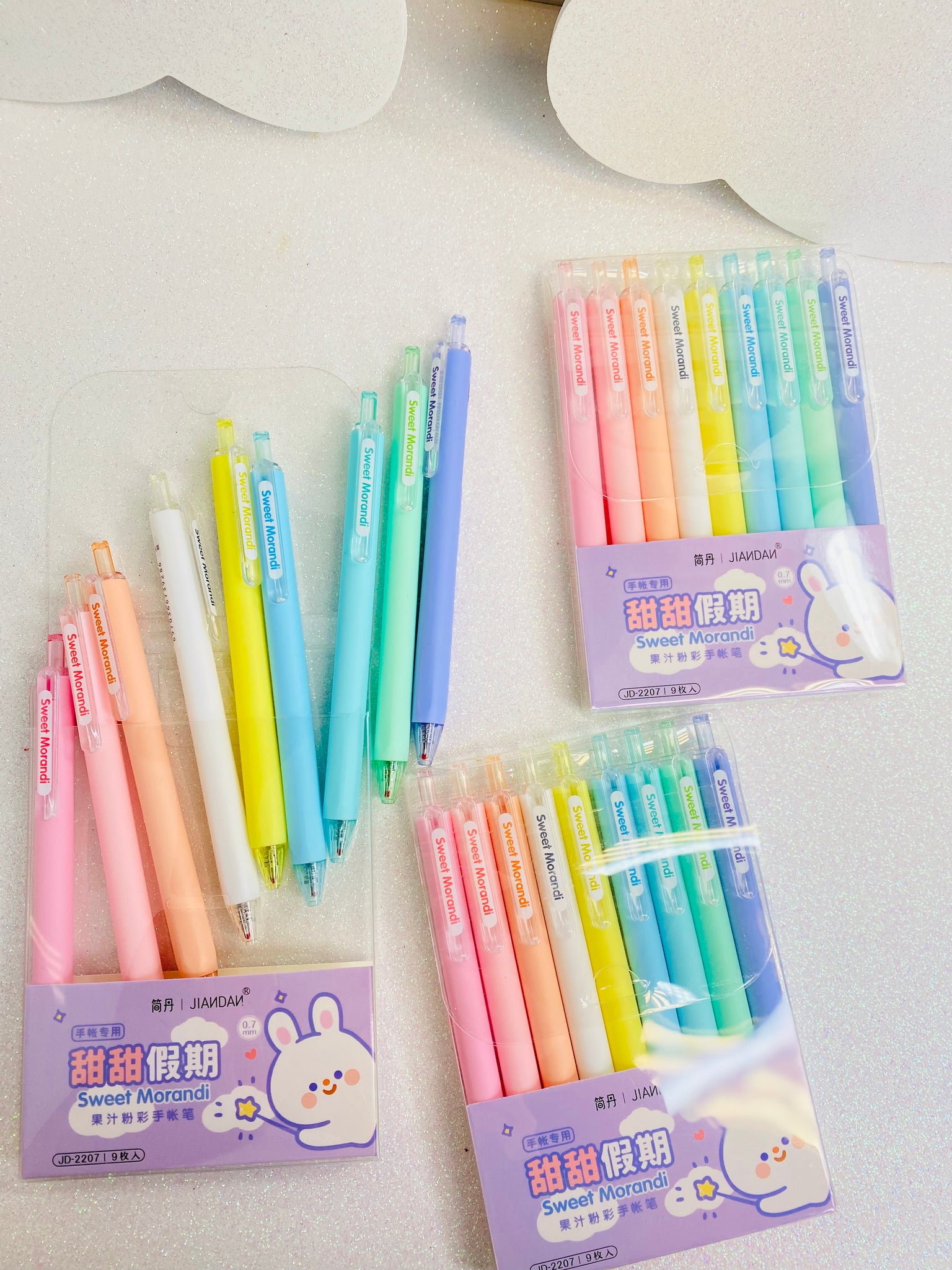 Gel Colored Pens – mermaid squish
