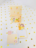 Kawaii Sticky Notes with Stand