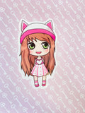 Kawaii Girl stickers